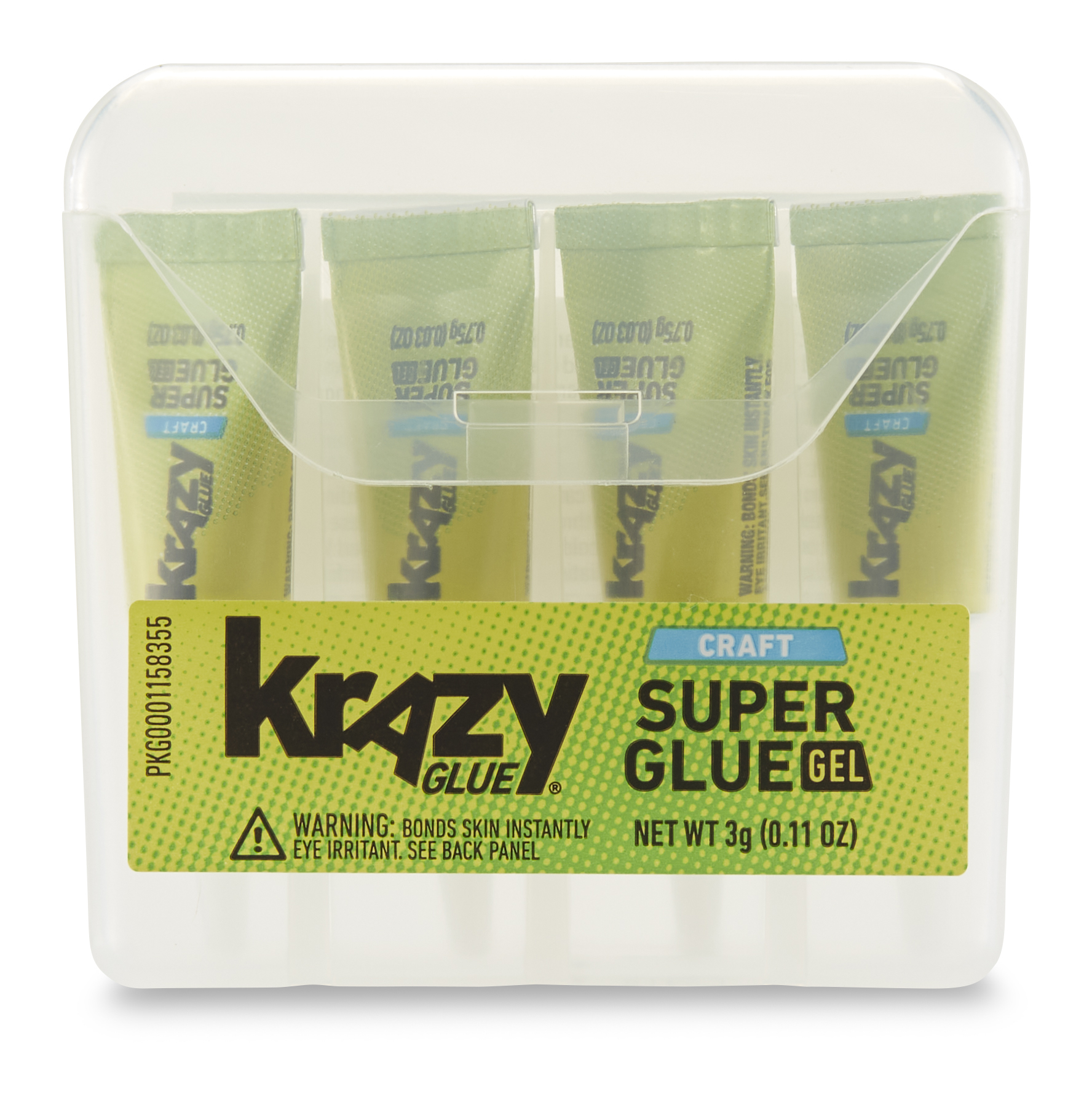 Krazy Glue Craft Mini Singles, 4 Count